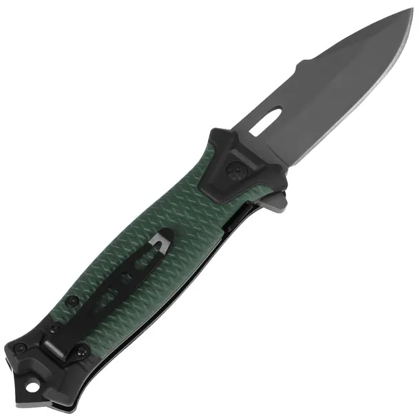 noz-skladany-survivalowy-fox-outdoor-jack-knife-snake-liner-lock-olive-kod-producenta-45551b
