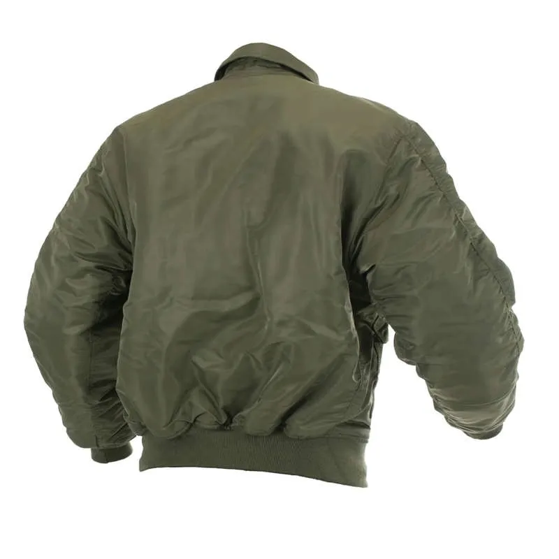 kurtka-flek-bomber-mil-tec-basic-cwu-olive-m-marka-mil-tec