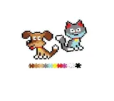 puzzelki-pixelki-zwierzeta-700-el-fat-brain-toys-bohater-brak