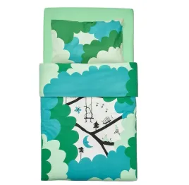 komplet-poscieli-ikea-60-x-120-cm-zielony