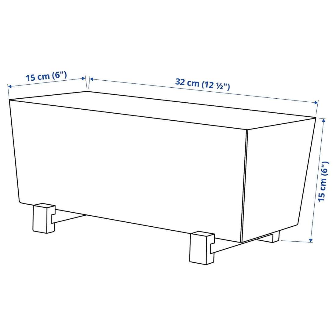 oslonka-32-cm-metal-bialy-waga-z-opakowaniem-1-kg