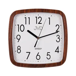 zegar-scienny-jvd-brazowy-25cm