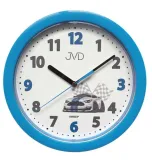 jvd-hp612-d5-25cm-niebieski-samochod-zegar-scienny