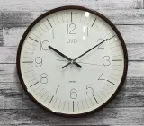 zegar-scienny-jvd-brazowy-33cm-marka-jvd