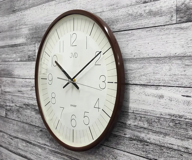 zegar-scienny-jvd-brazowy-33cm-typ-scienny