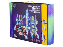 swiecace-klocki-magnetyczne-tor-kulkowy-dla-kulek-167-elementow-kulodrom