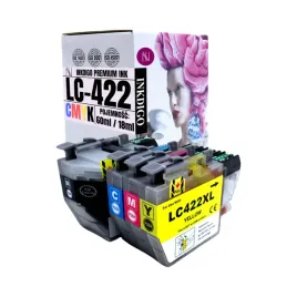 tusze-zamienne-inkdigo-lc422-xl-czarny-cyan-magenta-yellow-zestaw