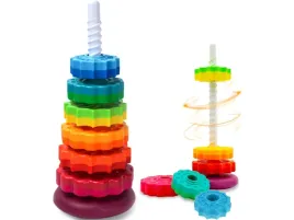 piramida-sensoryczna-wieza-edukacyjna-krazki-do-ukladania-ukladanka-kolory