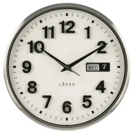 lavvu-date-metal-lct4050-30cm-srebrny-zegar-scienny-z-datownikiem