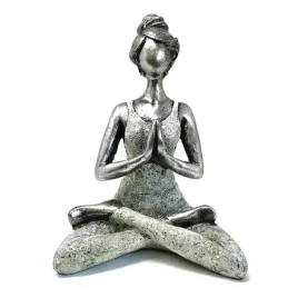 figurka-kobiety-24cm-joga-srebrny-i-bialy