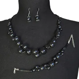 zestaw-korale-drewniane-drewno-czarne-czarny-folk-folkowy-goralski