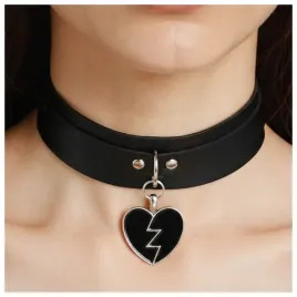 choker-naszyjnik-obroza-czarna-serce-skorzana-kitty-punkowa-rockowa-40mm