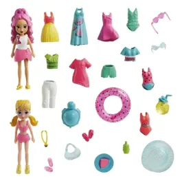 lalka-mattel-polly-pocket-plywaczka-zestaw-modowy