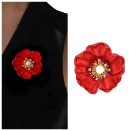 broszka-kolor-zloty-czerwony-kwiat-kwiatek-cyrkonie-elegancka-44x45mm
