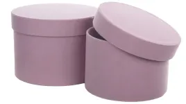 2x-flower-box-welur-pudelko-ozdobne-rozowe