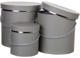 3x-flower-box-pudelko-na-kwiaty-prezent-szary-srebrny-gray-silver