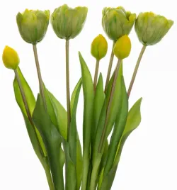 tulipany-bukiet-tulipanow-gumowe-sylikonowe-zielon