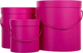 3x-flower-box-pudelko-na-kwiaty-prezent-fuksja-magenta