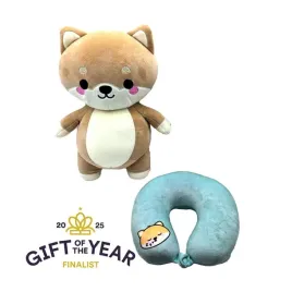 poduszka-podrozna-i-pluszowa-zabawka-swapseazzz-2-w-1-pies-shiba-lnu