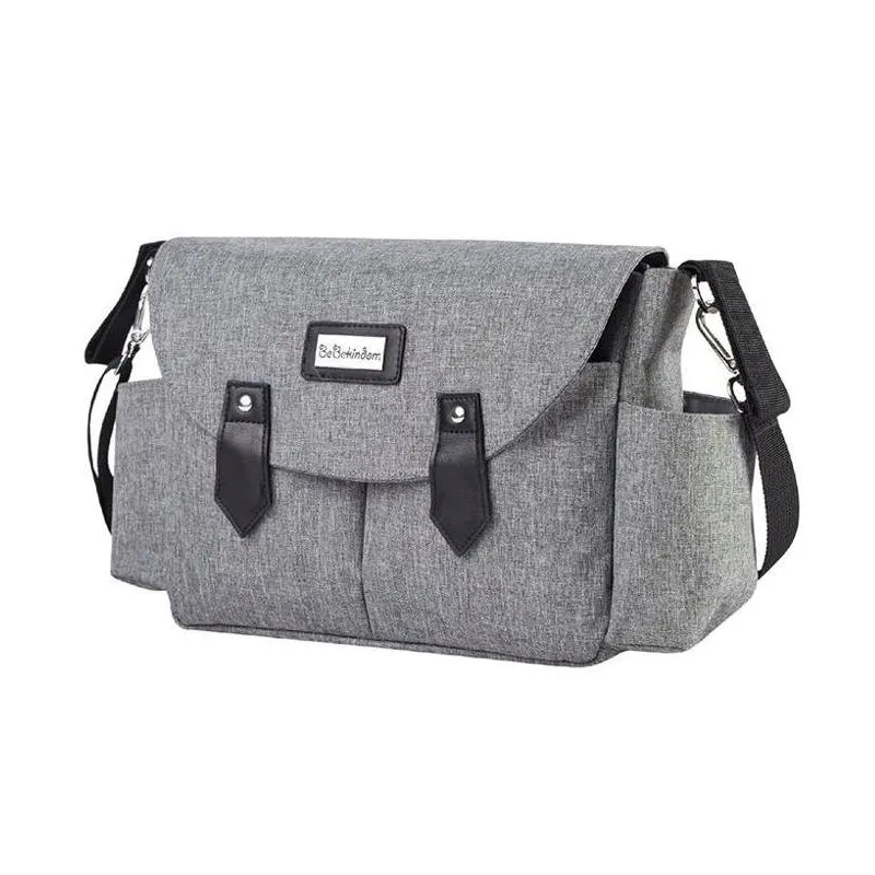 torba-do-wozka-petiteandmars-sara-grey-black