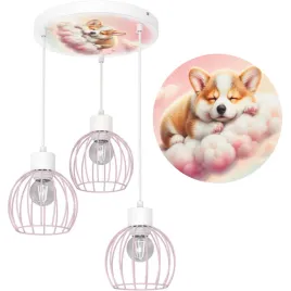dziecieca-lampa-sufitowa-wiszaca-piesek-led-polska-lampa-e27-polska-lampa