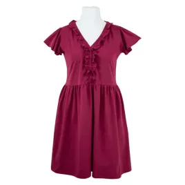 koszula-ciazowa-krotki-rekaw-eevi-linda-bordowa-m