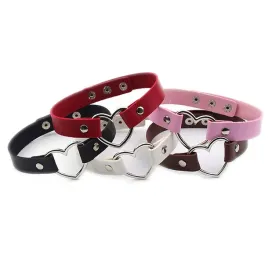 naszyjnik-choker-obroza-rozowa-serce-skorzana-punkowa-kitty-zmyslowa-19mm