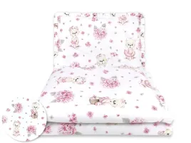 posciel-dziecieca-miminu-100-x-135-cm-odcienie-rozu