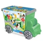 klocki-konstrukcyjne-dla-dzieci-18m-miekkie-100-el-auto-smieciarka-polym