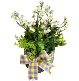 kompozycja-stroik-dekoracja-ozdobna-na-prezent-urodziny-kwiaty-sztuczne