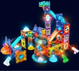 klocki-magnetyczne-konstrukcyjne-xxl-tor-kulkowy-kulodrom-96-elementow