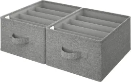pudelka-pojemniki-do-przechowywania-organizer-do-szuflady-szary-2-szt