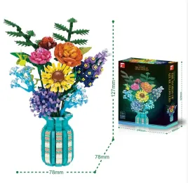 kwiaty-klocki-ogrod-kreatywny-prezent-zestaw