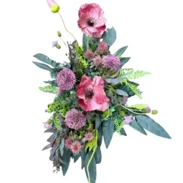 kompozycja-stroik-dekoracja-ozdobna-na-cmentarz-grob-kwiaty-sztuczne