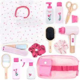 umu-drewniany-zestaw-fryzjerski-mala-kobieta-dla-dzieci-17-szt