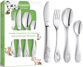 sztucce-dla-dzieci-amefa-farm-friends-stal-nierdzewna-4-szt