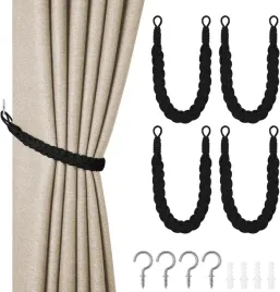 pleciona-rozeta-opaska-uchwyt-hak-do-trzymania-zaslon-firanek-rolet-4-szt