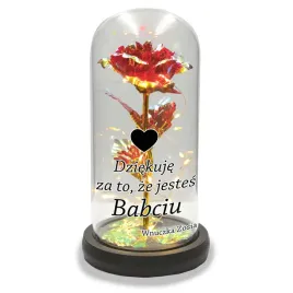 wieczna-roza-swiecaca-prezent-na-dzien-babci-personalizowana