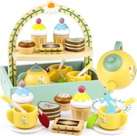 drewniany-zestaw-do-herbaty-kawy-filizanki-czajnik-kuchnia-zabawka-prezent