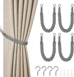 pleciona-rozeta-opaska-uchwyt-hak-do-trzymania-zaslon-firanek-rolet-4-szt