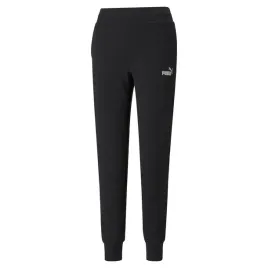 damskie-spodnie-puma-ess-metallic-tr-czarne-sportowe-joggery-dresowe-m