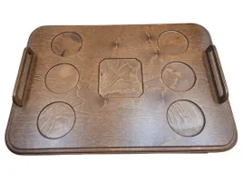 taca-deska-drewniana-z-uchwytami-whisky-kawy-na-6-szklanek-brazowa-46-x-32