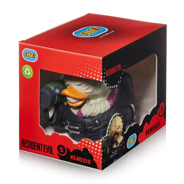 tubbz-kaczuszka-figurka-resident-evil-nemesis-do-kapieli-waga-z-opakowaniem-0-25-kg-wysokosc-produktu-14-6-cm