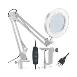 lampa-z-lupa-reball-105-mm-3x-led-12w-bialy