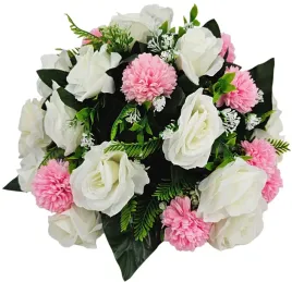 gotowa-kompozycja-stroik-z-rozy-roza-chryzantema