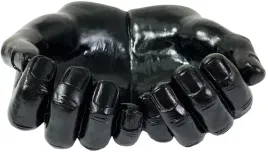 dlonie-ceramiczne-oslonka-czarna-rece-20x16x8cm