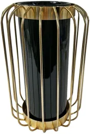 oslonka-18-cm-ceramika-czarny-zolty