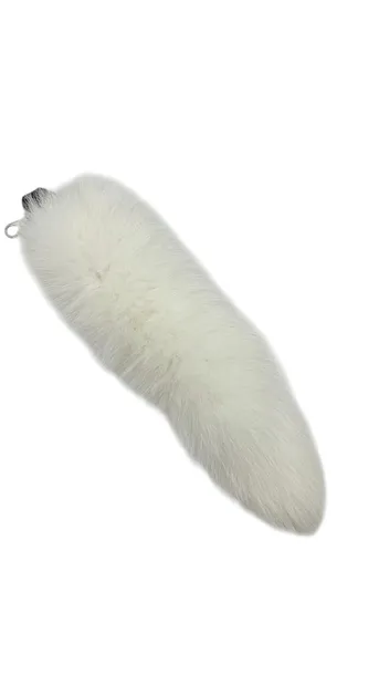 Lisia Kita Naturalna Prawdziwe Futro Zawieszka Na Motocykl ~35CM