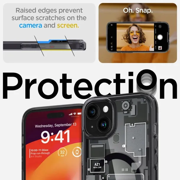 plecki-spigen-do-apple-iphone-15-plus-szary-wzor-dominujacy-ananasy