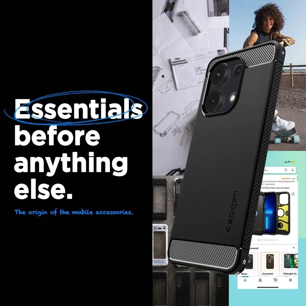 spigen-elastyczne-etui-case-obudowa-do-redmi-note-13-4g-lte-matte-black-przeznaczenie-xiaomi